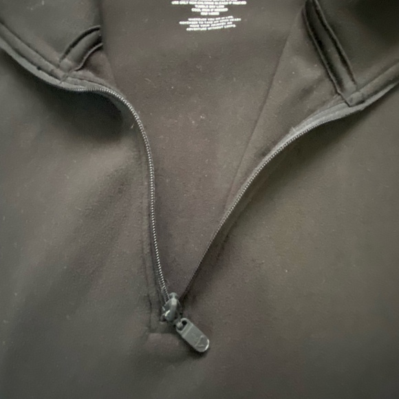 Torrid Happy Camper Black Super Soft Microfleece 1/4 Zip Pullover. Sz- 5X - Picture 4 of 8